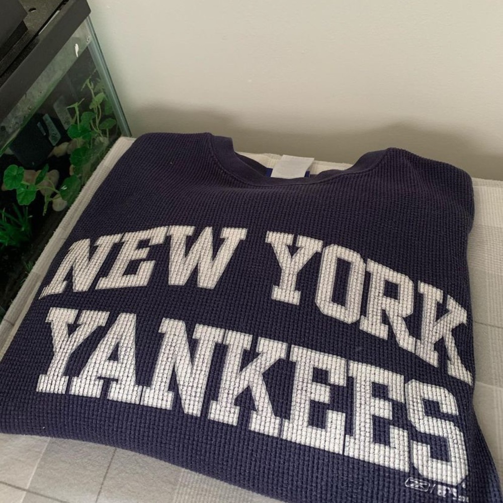 New York Yankees waffle long sleeve